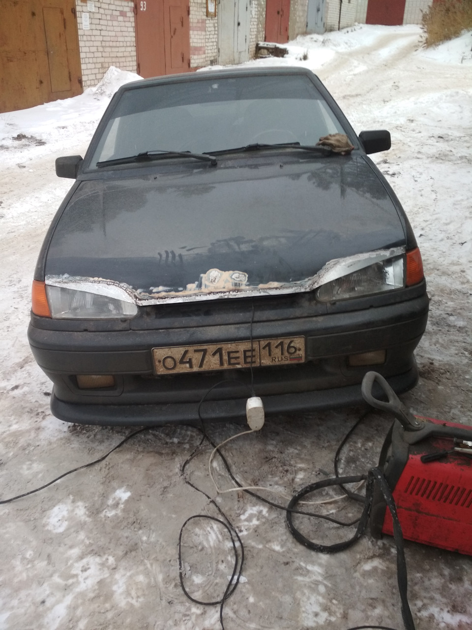 Бед бой капот. — Lada 2114, 1,6 л, 2007 года | кузовной ремонт | DRIVE2