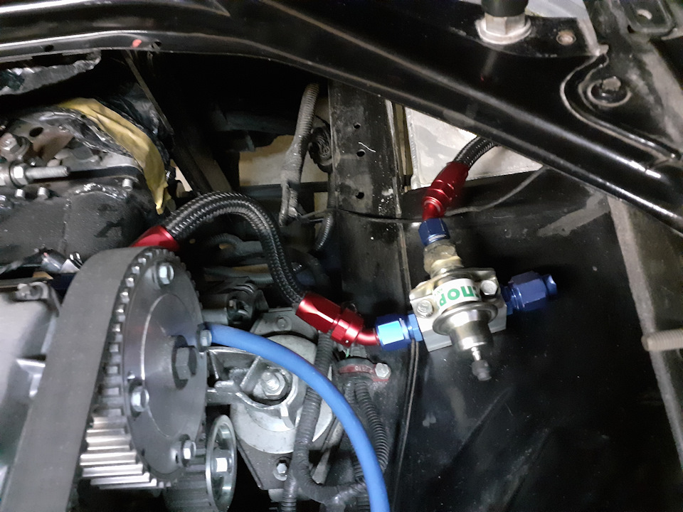 Топливная система часть-2 и установка паука. — Lada Приора седан, 1,6 л ...