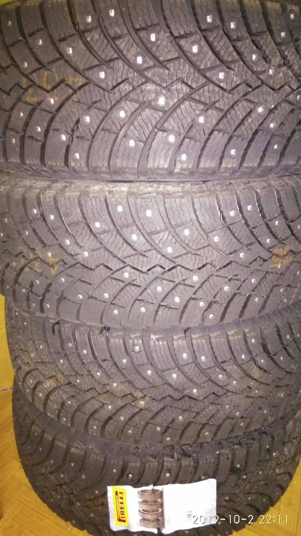 Pirelli ice zero 2 — Lada Vesta SW Cross (1G), 1,8 л, 2018 года | шины ...