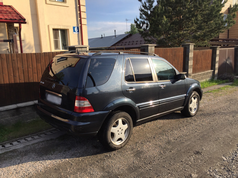 2. Покрытие фар/птф лаком и снятие подножек — Mercedes-Benz M-Class ...