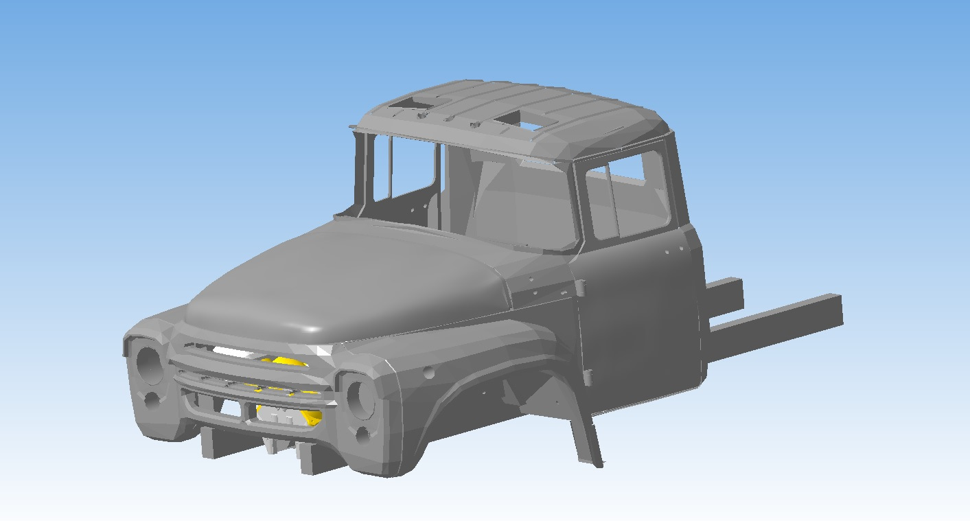 ЗИЛ-4331 3d модель