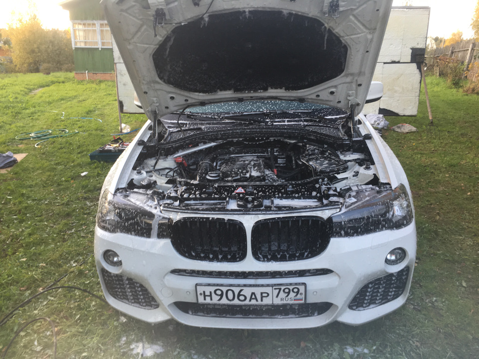 Мойка радиаторов bmw g30