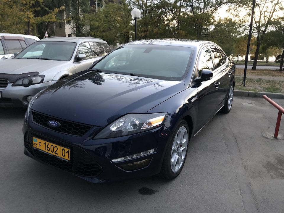 Ford Mondeo 4 Рестайлинг черный