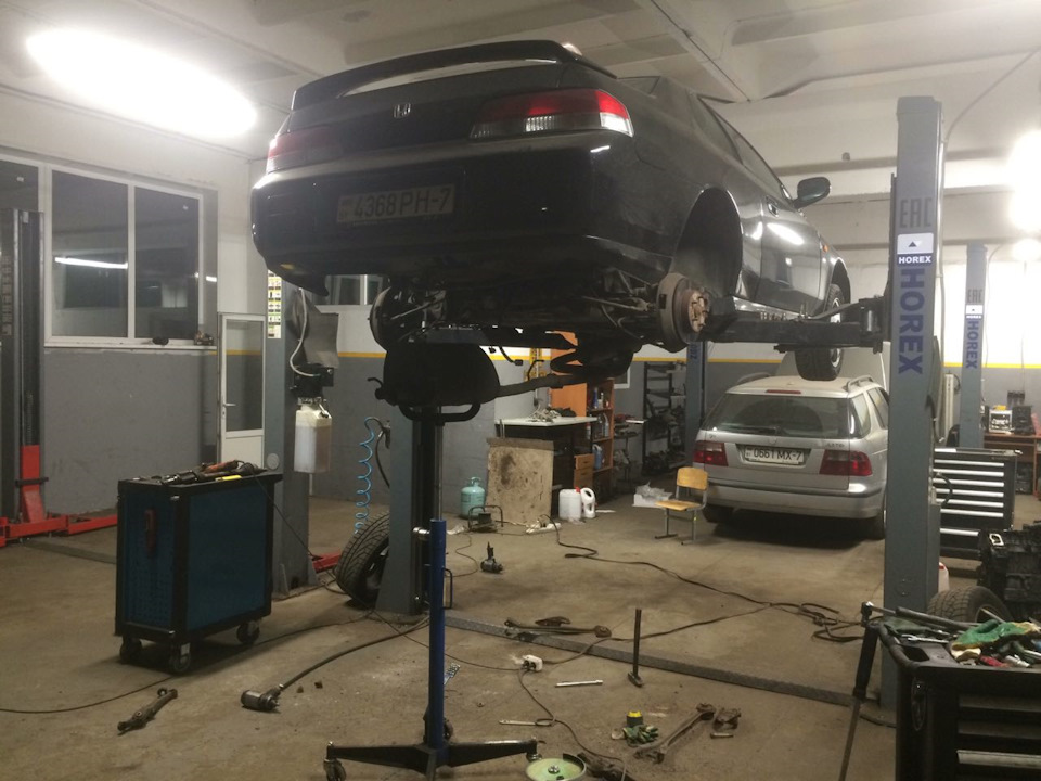 Восстановление 4WS, ремонт задней подвески. — Honda Prelude (BB5, BB6 ...