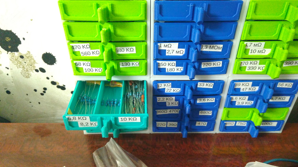 Система хранения выводных резисторов. — DRIVE2
