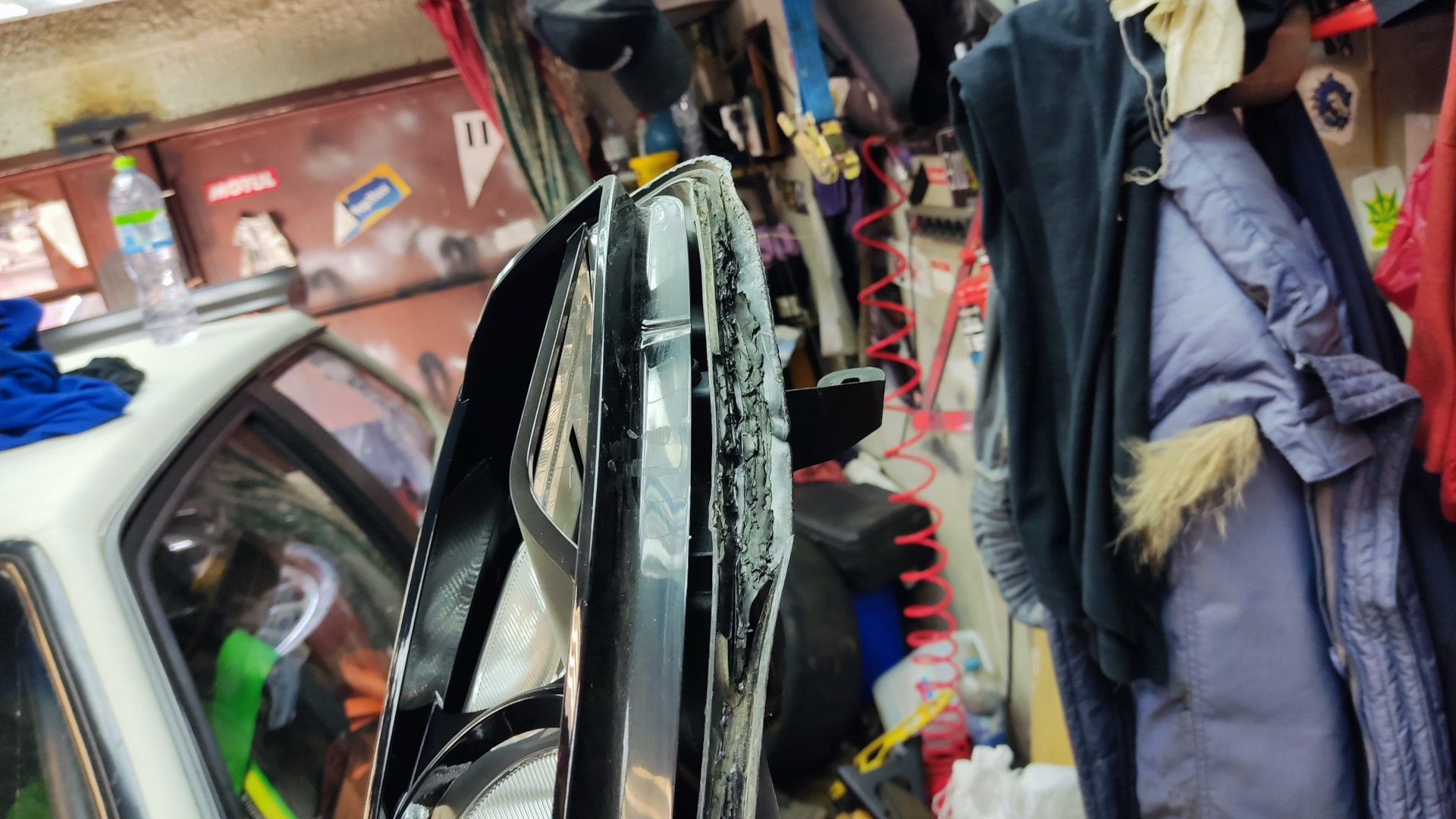 Потеющая фара или рукожопские движения — Lada Калина Хэтчбек (2G), 1,6 ...