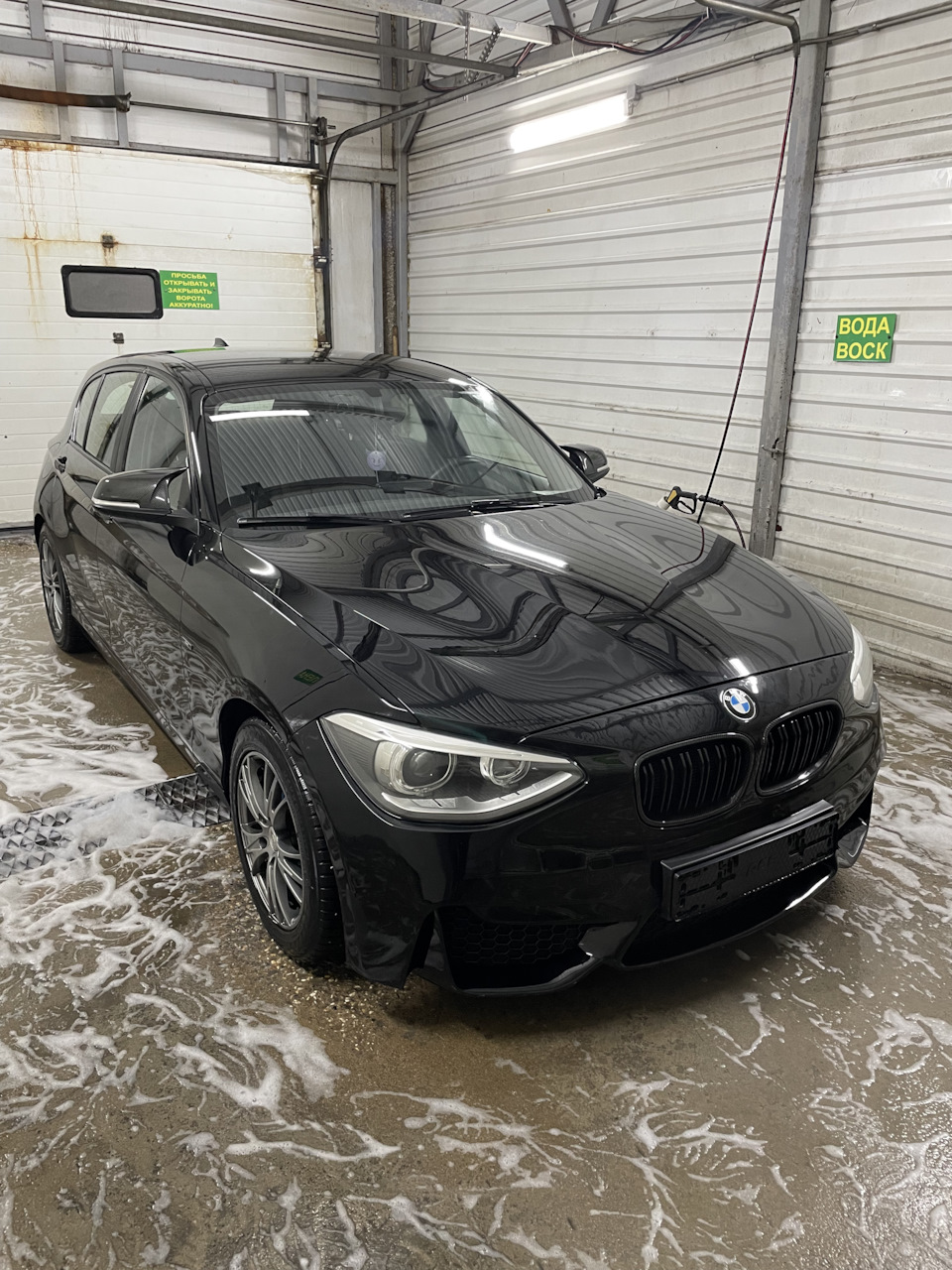 Мойка автомобиля самостоятельно. — BMW 1 series (F20), 1,6 л, 2014 года |  мойка | DRIVE2