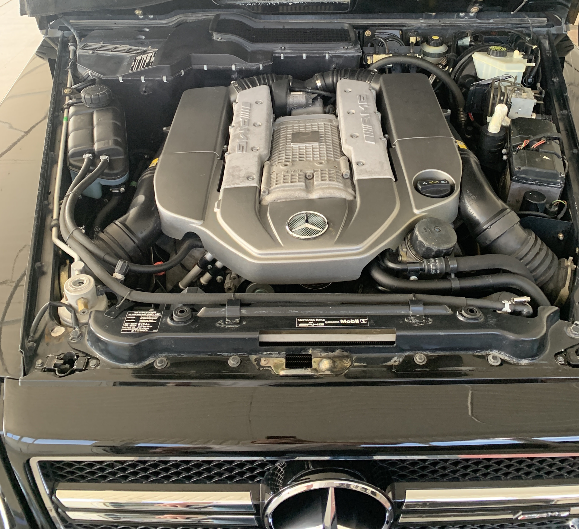 Расширительный бачок — Mercedes-Benz G 55 AMG (W463), 5,5 л, 2007 года ...