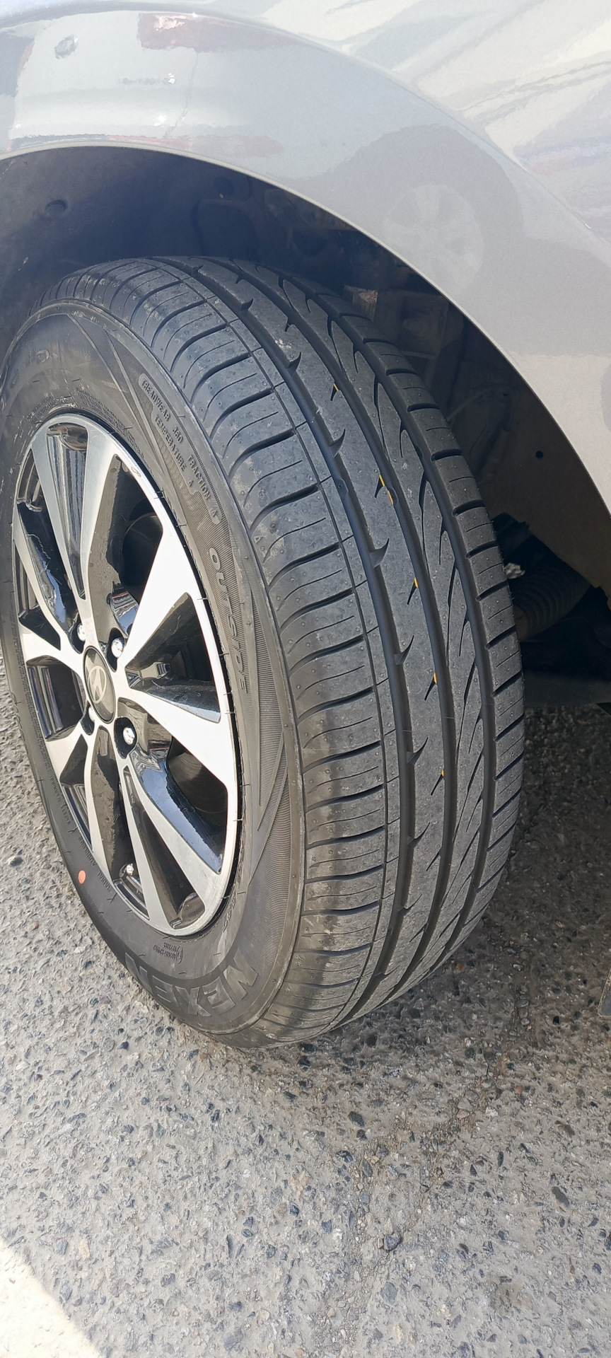 Nexen N`Blue HD 185/65 r15 — Hyundai Solaris (2G), 1,6 л, 2018 года | шины  | DRIVE2