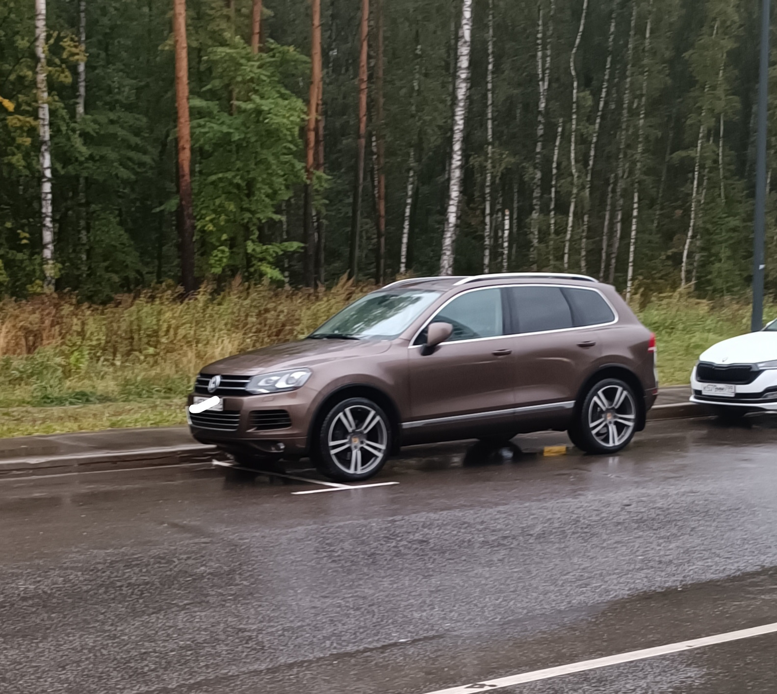 Вибрация руля на скорости свыше 100 — Volkswagen Touareg (2G), 3 л, 2012  года | наблюдение | DRIVE2