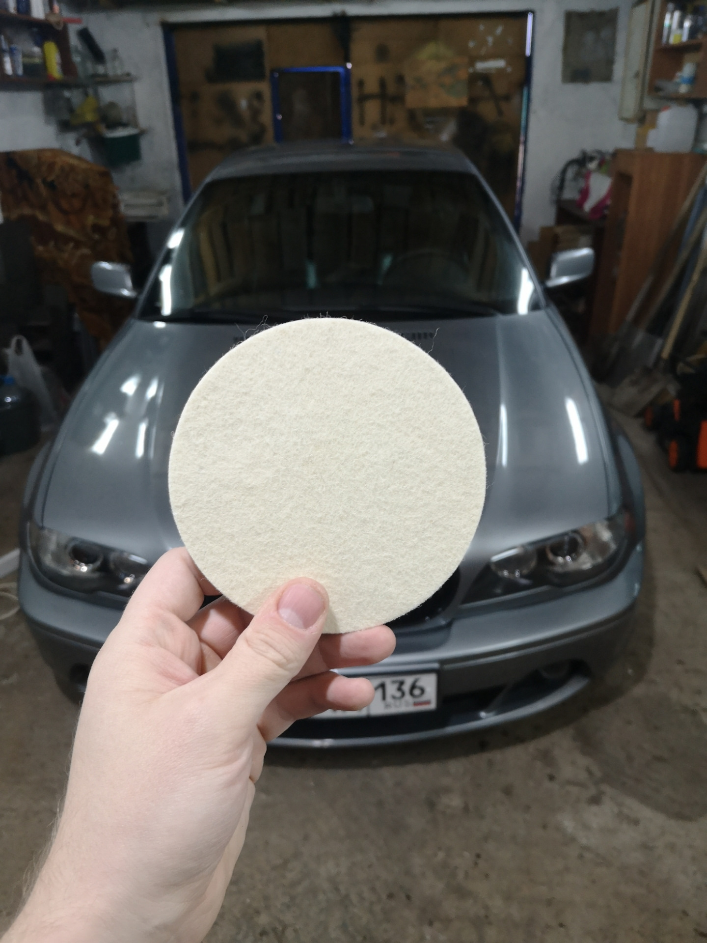 Полировка лобового стекла оксидом церия — BMW 3 series Coupe (E46), 2 л ...