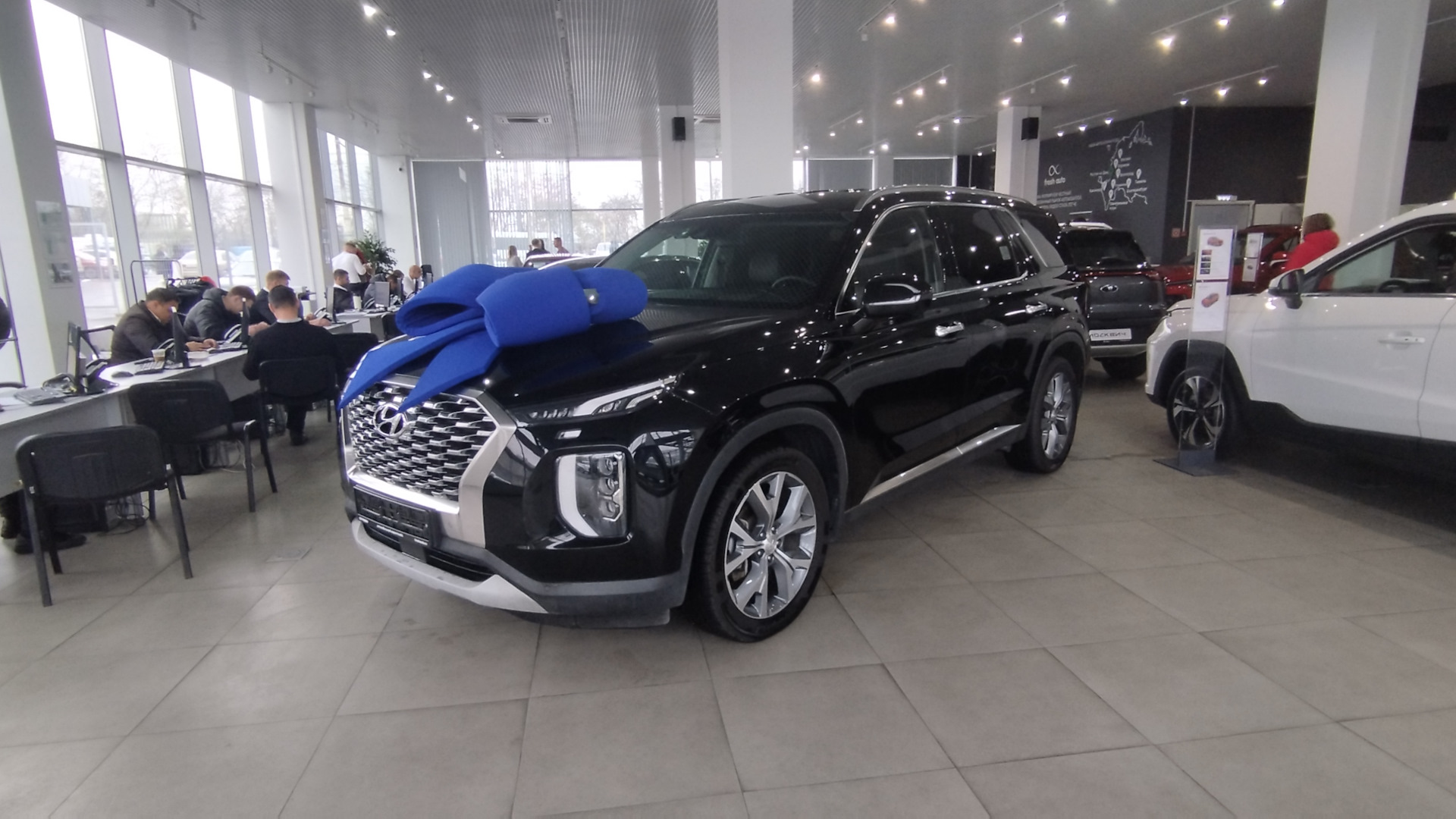 Hyundai Palisade 2.2 дизельный 2019 | на DRIVE2