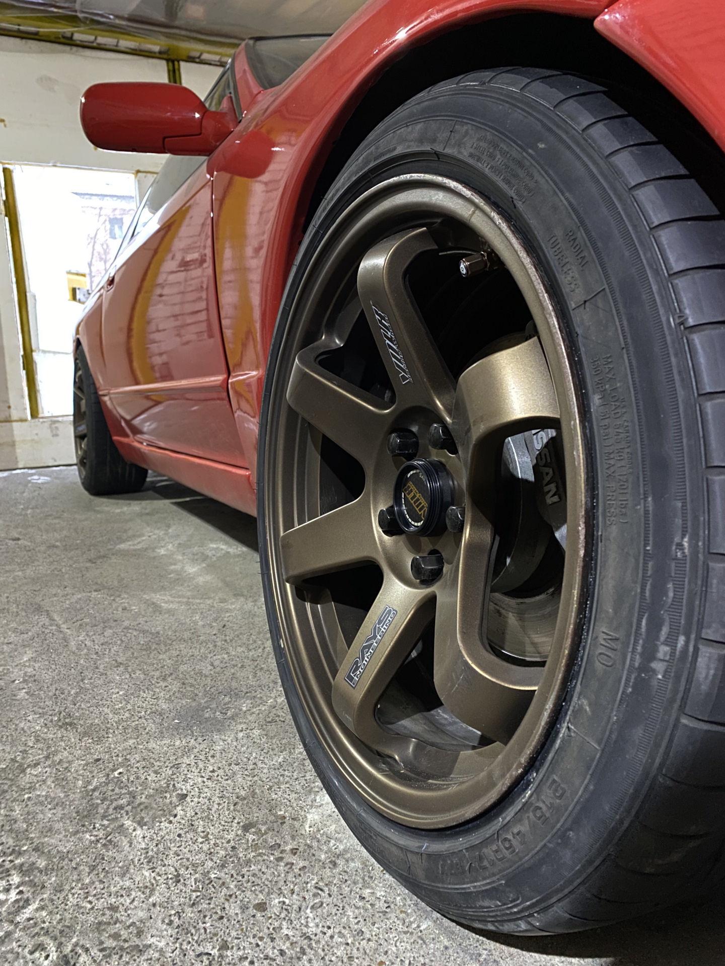 #70 Rays Volk Racing TE37 (Финал) — Nissan Skyline (R32), 2,5 л, 1992 ...