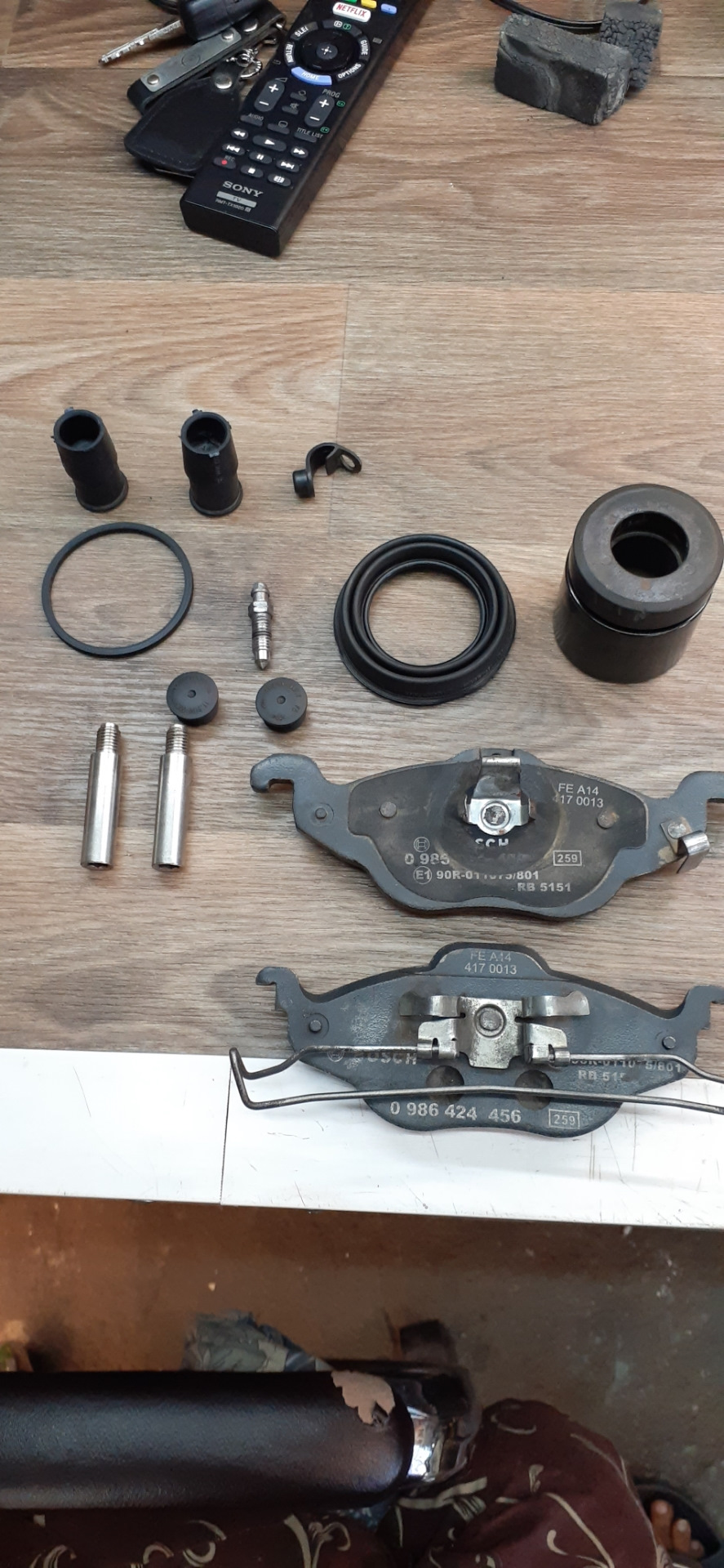 Фото в бортжурнале Opel Astra G. Запчасти на фото: 0986424456