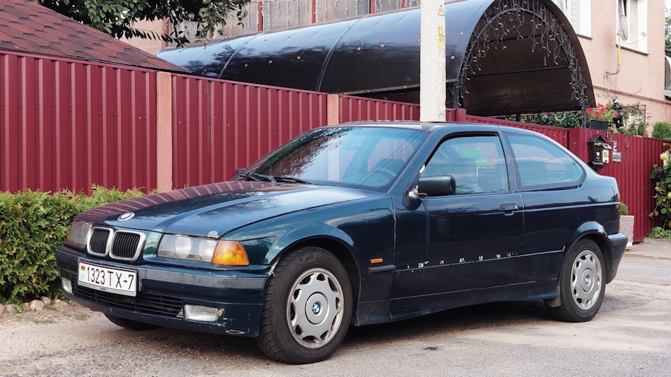 Ну вот и всё — BMW 3 series Compact (E36/5), 1,6 л, 1996 года | продажа ...