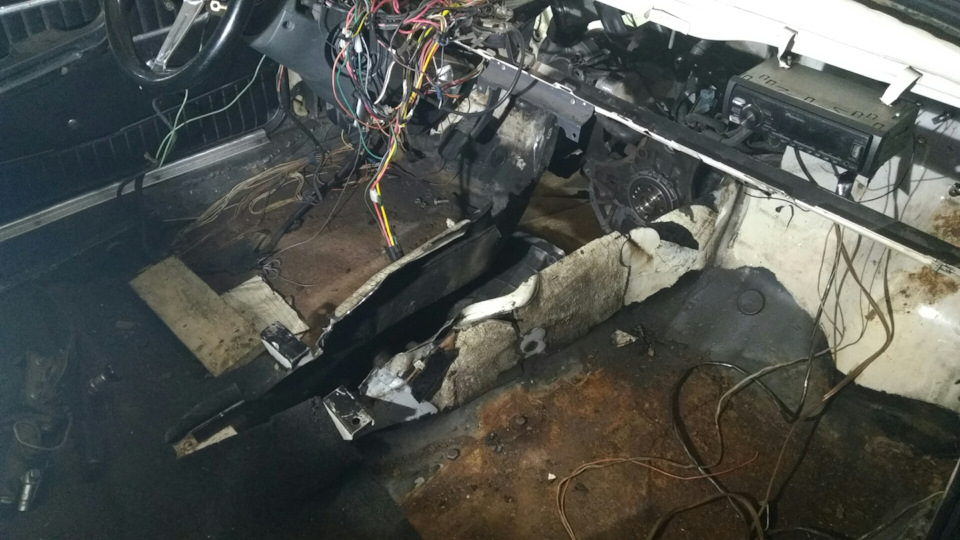 Режем тоннель — Lada 21061