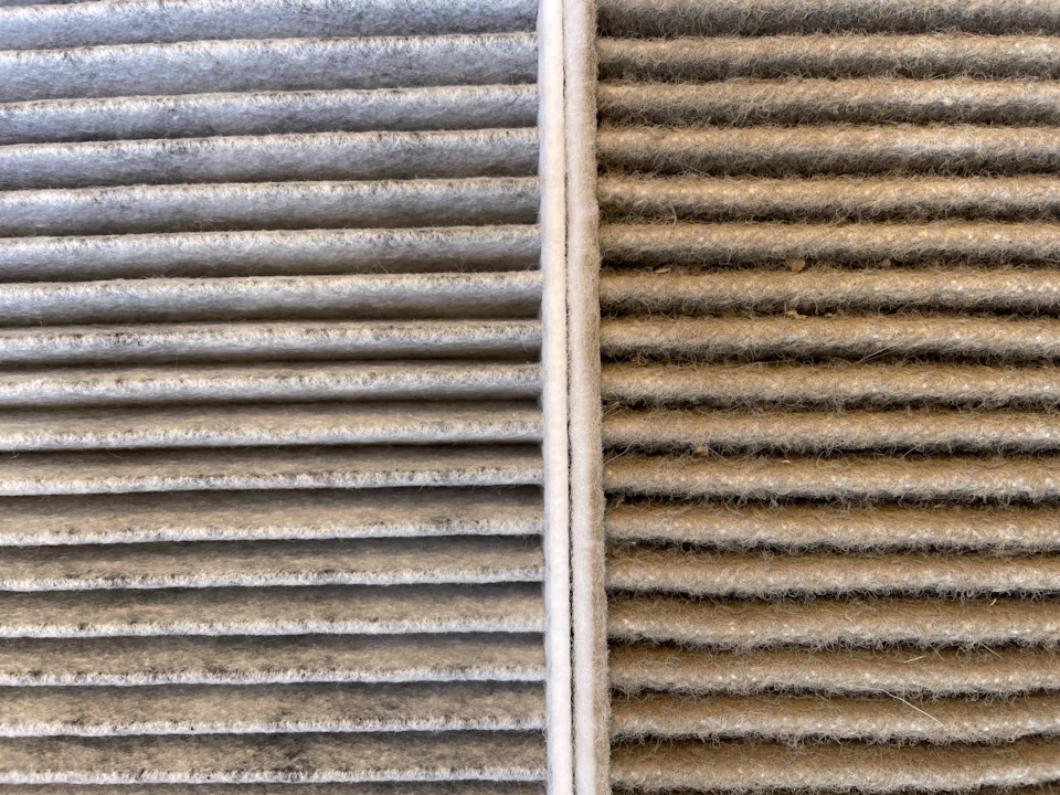 Новый и старый фильтр! — Skoda Octavia A8 Mk4