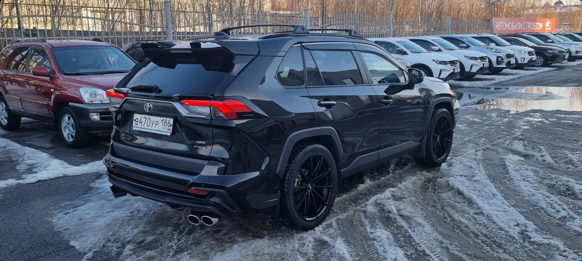 Toyota RAV 4 обвес Урус