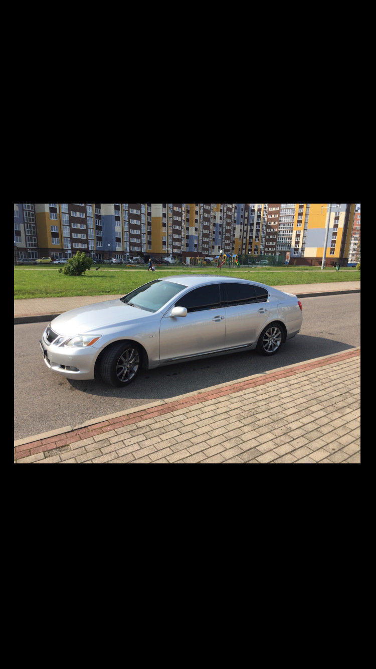 Тонировка боковых стёкл 50%, предписание за тонер 5%. — Lexus GS (S190), 3  л, 2007 года | другое | DRIVE2