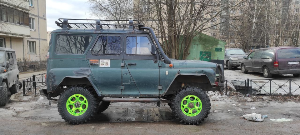 Обновил диски — УАЗ 315195 Hunter, 2,7 л, 2012 года | колёсные диски ...