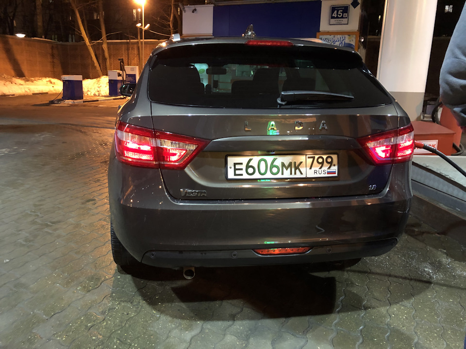 Led габариты/стоп сигналы и задний ход — Lada Vesta SW, 1,8 л, 2018 ...