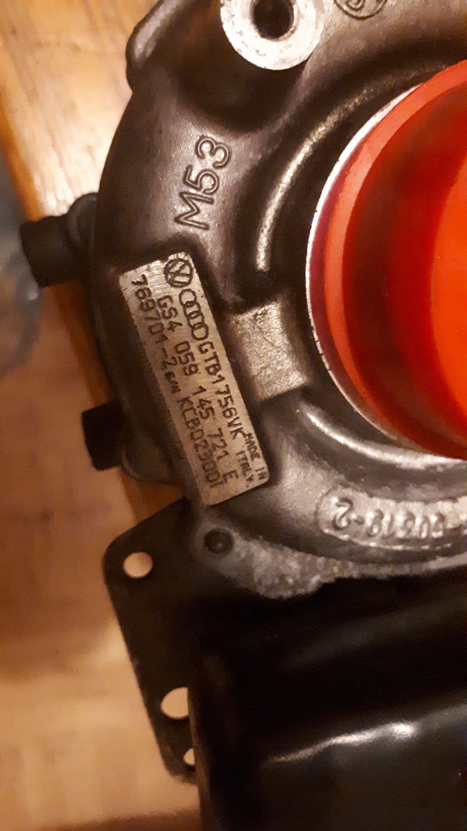 Фото в бортжурнале Audi A6 Avant (C5). Запчасти на фото: G54059