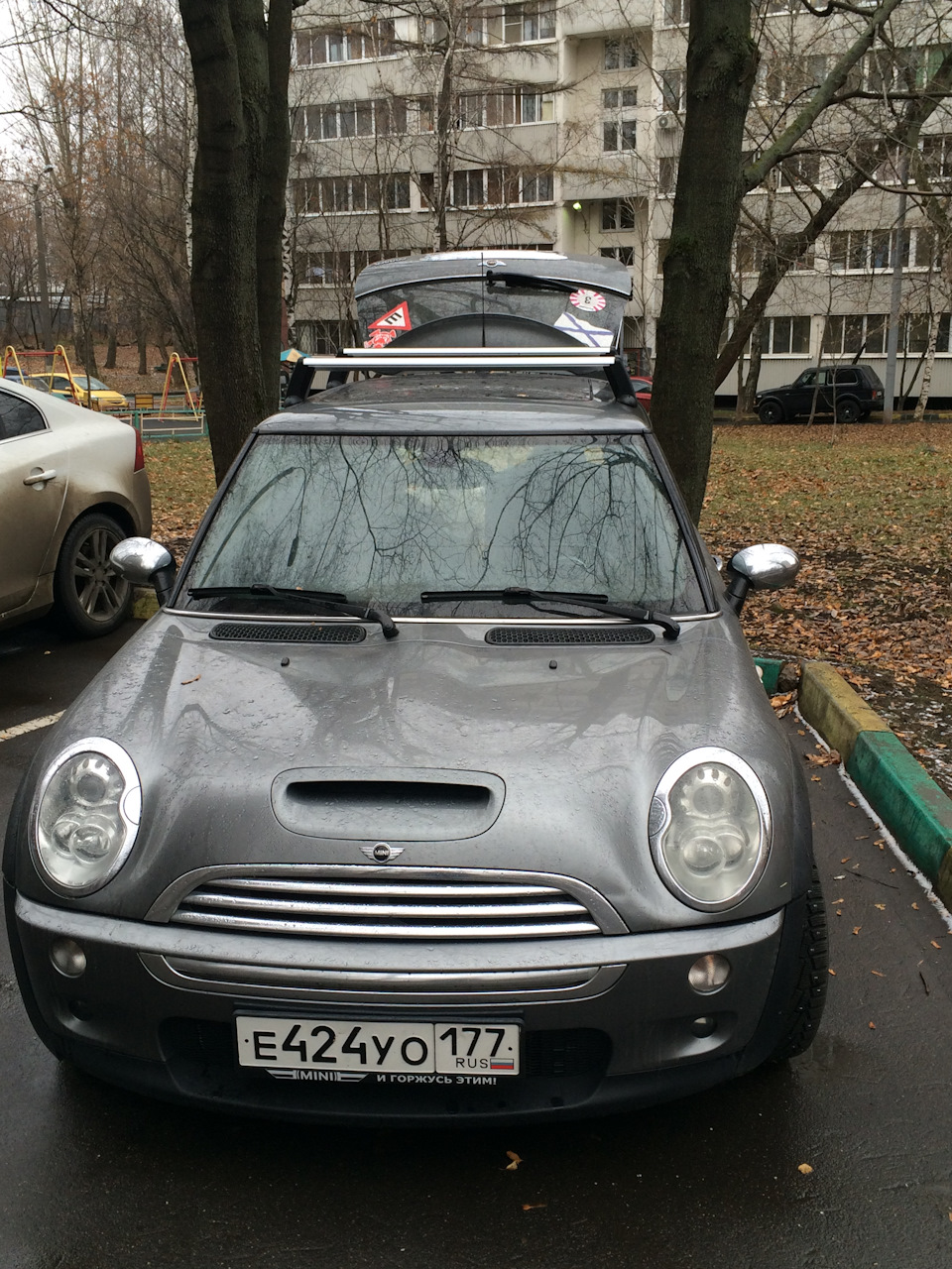 Спойлер багажника INNO Fairing на MINI Cooper S R53 — MINI Cooper S Mk I,  1,6 л, 2005 года | аксессуары | DRIVE2