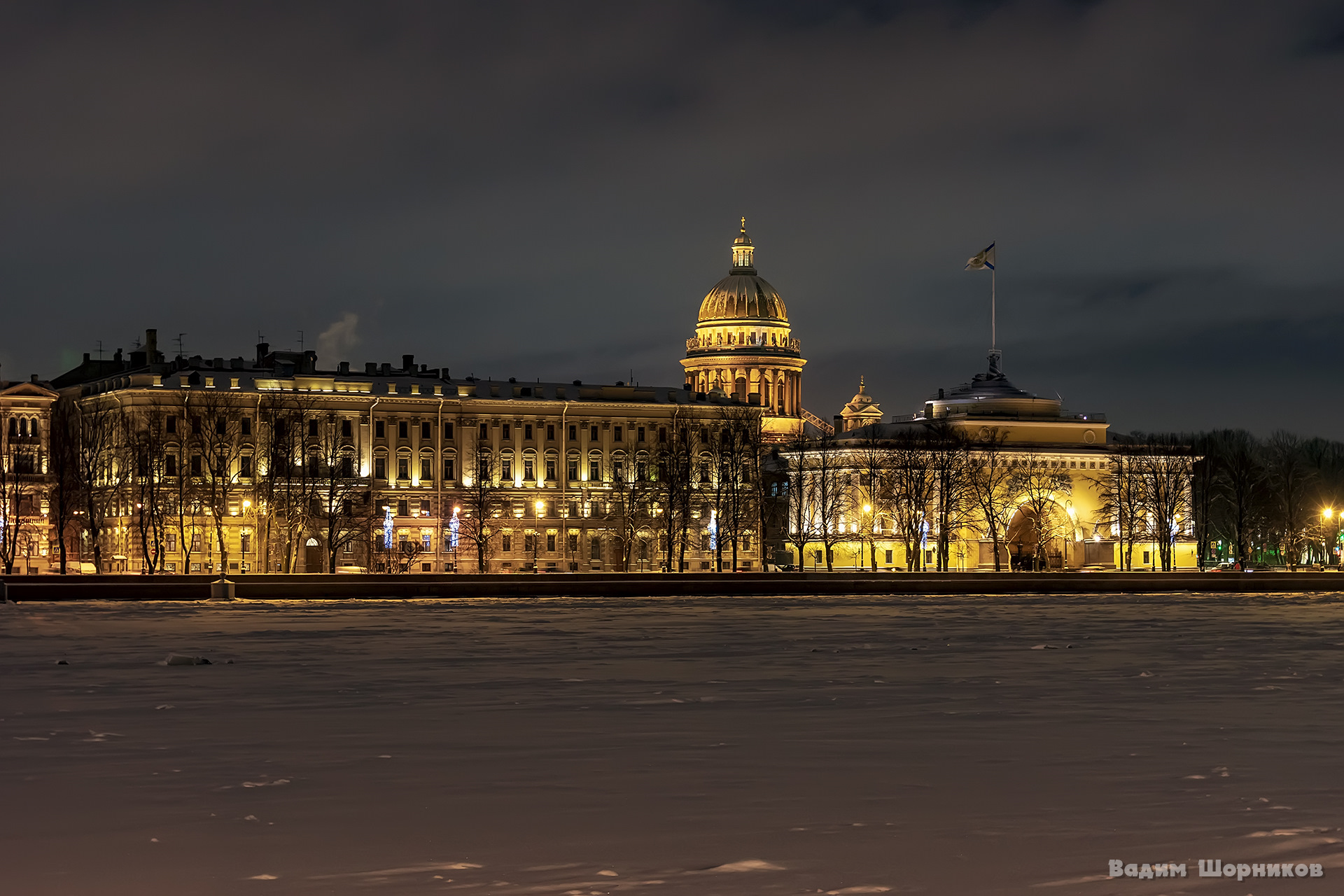 Вечерний санкт петербург