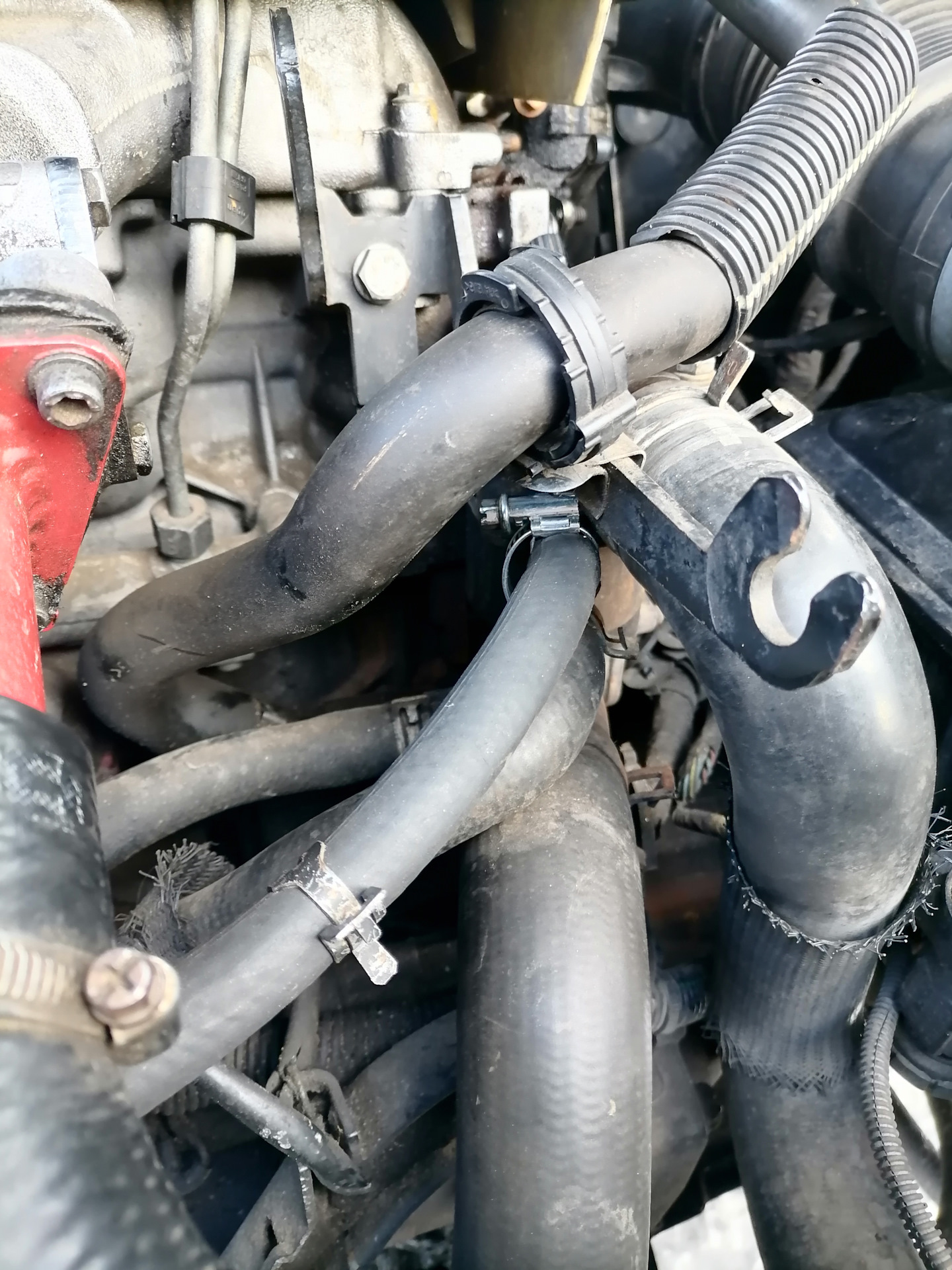 Система охлаждения. Отопление. Циркуляция ОЖ — Citroen C5 (1G), 2,2 л ...