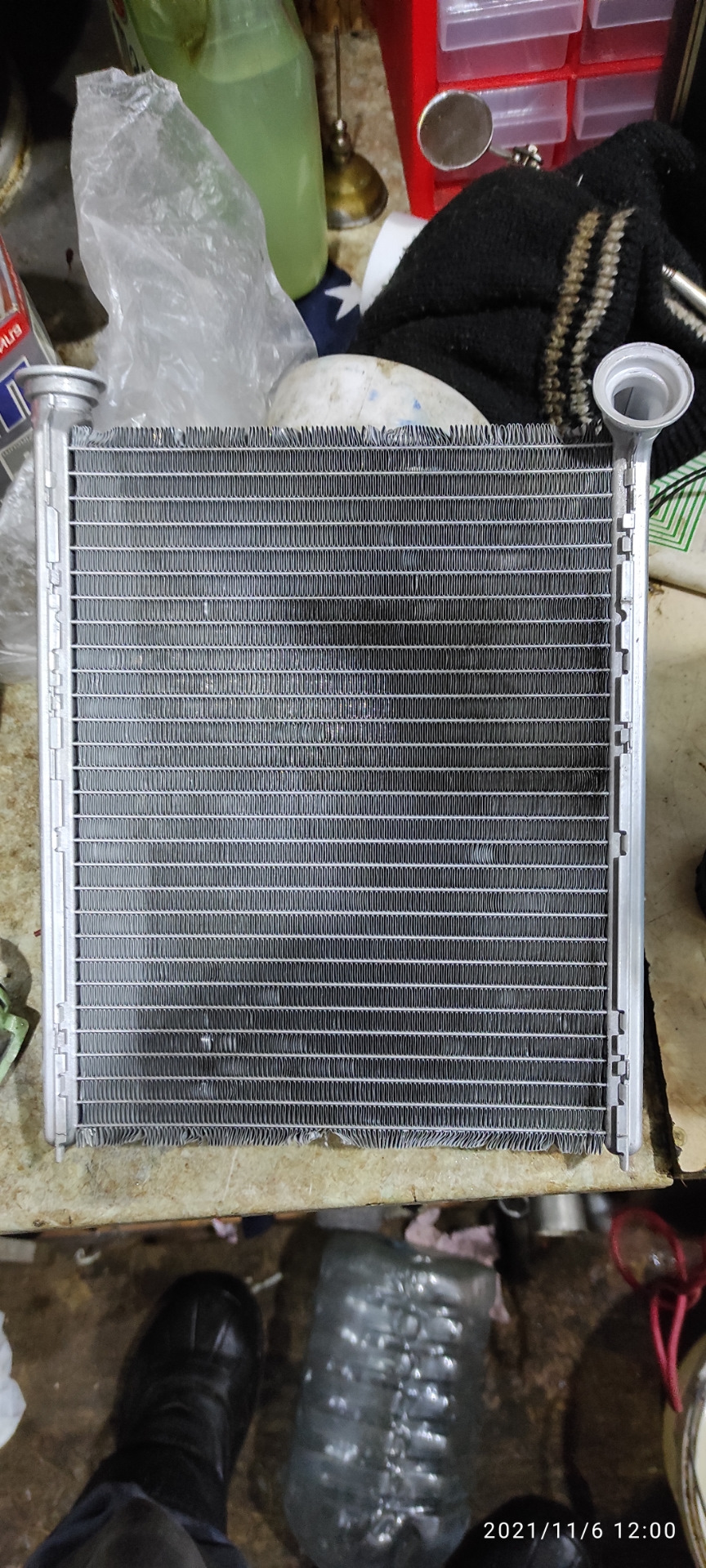 Промывка радиатора отопителя(печки) Артофосфорной кислотой — Citroen C4 ...