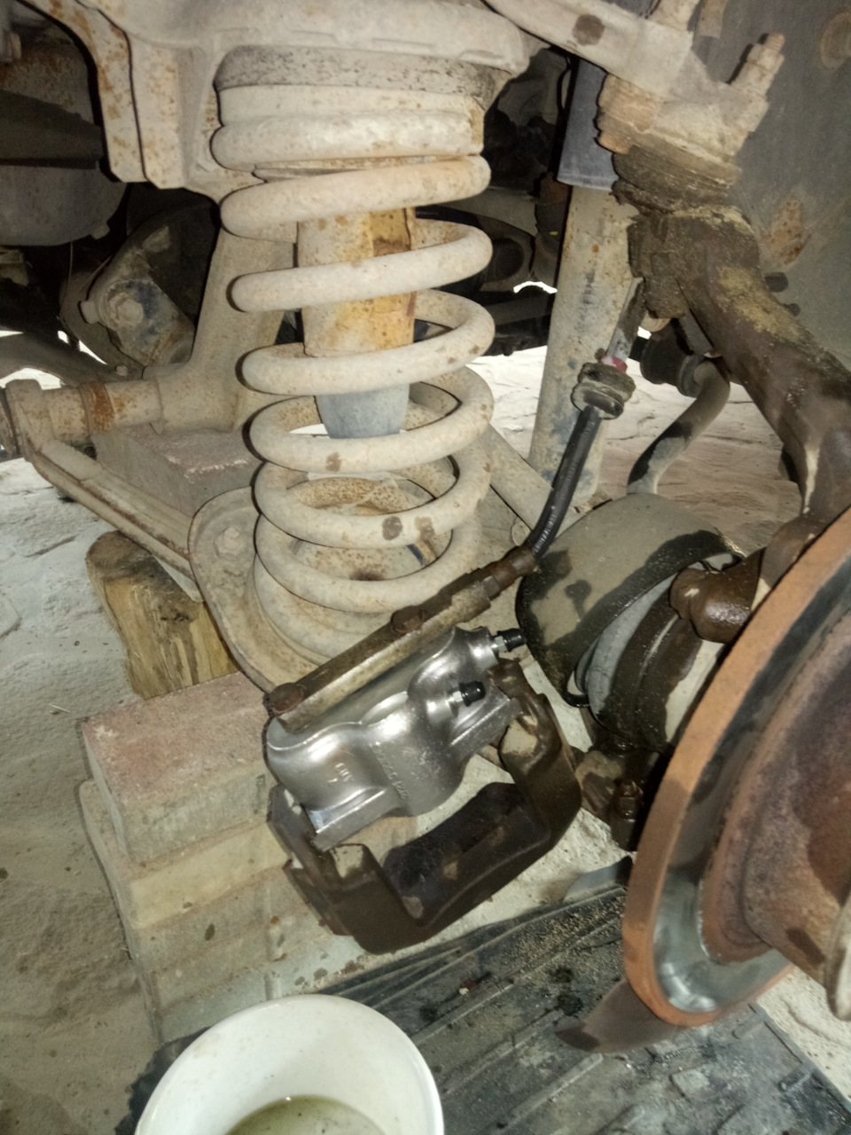 Посинели диски. — Chevrolet Niva, 1,7 л, 2004 года | своими руками | DRIVE2