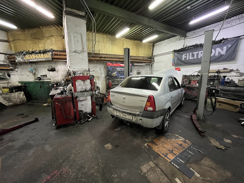 Профилактика генератора — Renault Logan (1G), 1,6 л, 2006 года | визит ...