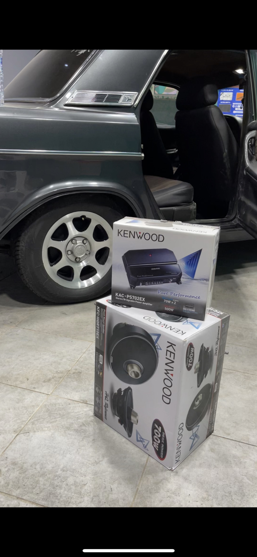 Kenwood колонки и усилитель — ГАЗ 31029, 4,3 л, 1993 года | автозвук |  DRIVE2