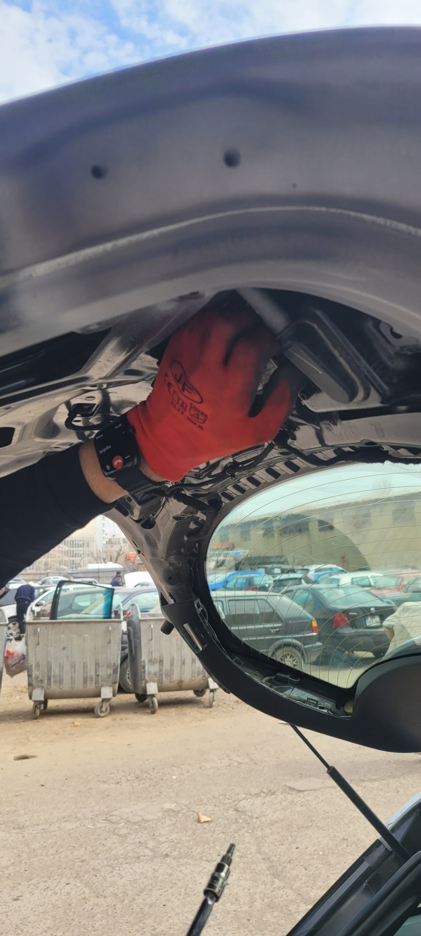 электрический спойлер — MINI Coupe S, 1,8 л, 2013 года | кузовной ...