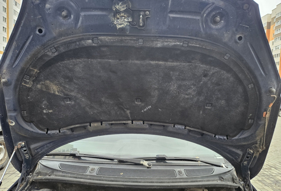 Шуба на капот — Skoda Fabia Combi Mk2, 1,2 л, 2010 года | тюнинг | DRIVE2