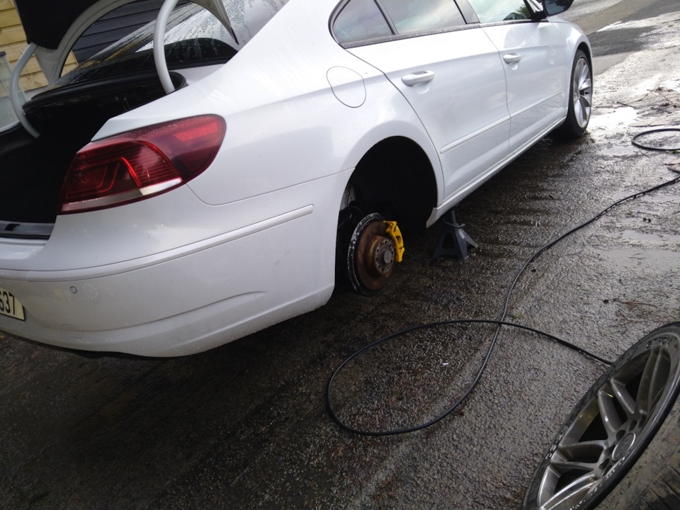 Мойка задание подвески — Volkswagen Passat CC, 2 л, 2013 года | мойка ...