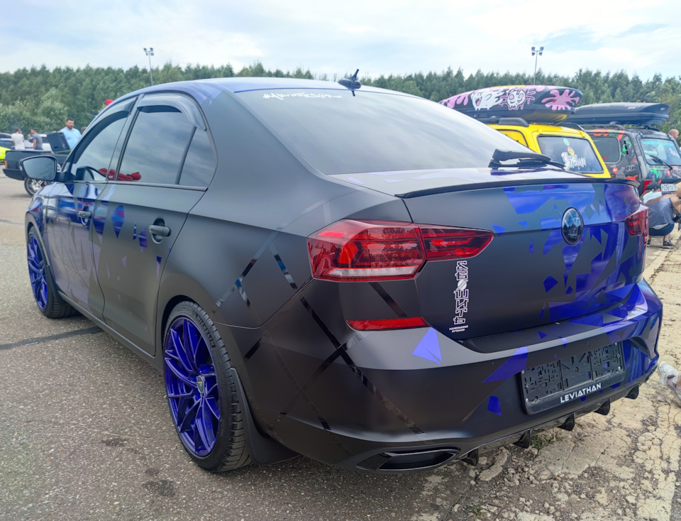 Диффузор заднего бампера — Volkswagen Polo liftback, 1,4 л, 2021 года ...