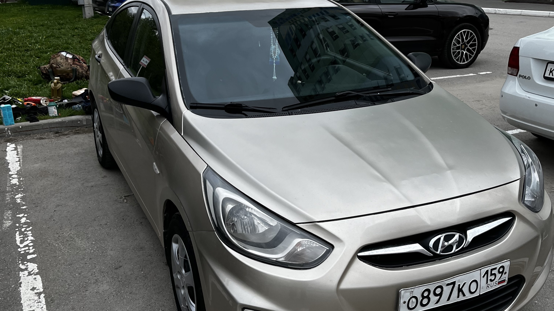 Продажа Hyundai Solaris 2011 (бензин, МКПП) — с историей обслуживания —  DRIVE2.RU