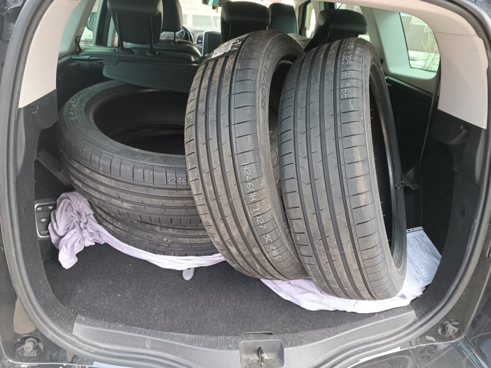 Китай-шины Black Royal Explorer ll — Renault Grand Scenic IV, 1,5 л ...
