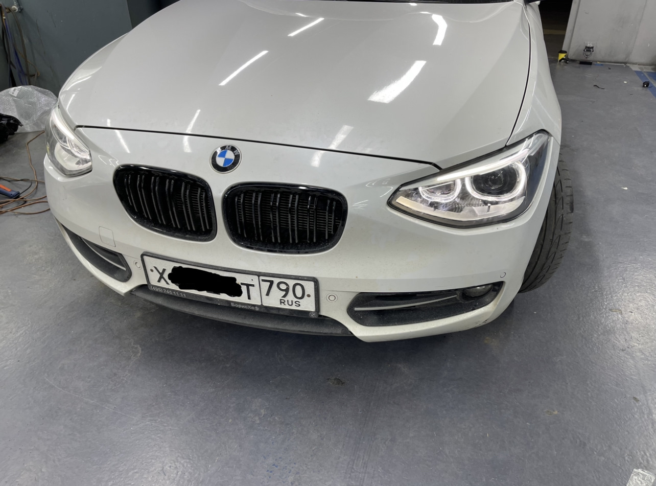 Прозрели, но без радости( «спасибо» миру фар — BMW 1 series (F20), 1,6 л,  2013 года | тюнинг | DRIVE2