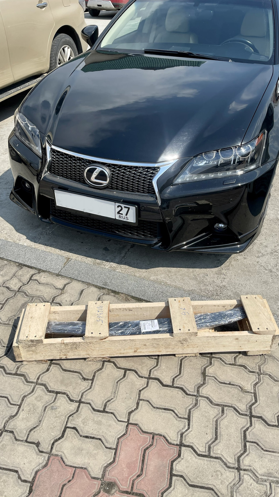 Ветровики OEM JDM — Lexus GS (L10), 3,5 л, 2012 года | аксессуары | DRIVE2