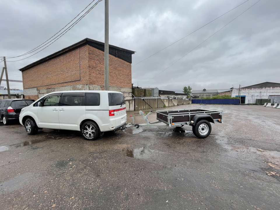 Прицеп — Mitsubishi Delica D:5, 2,3 л, 2017 года | аксессуары | DRIVE2