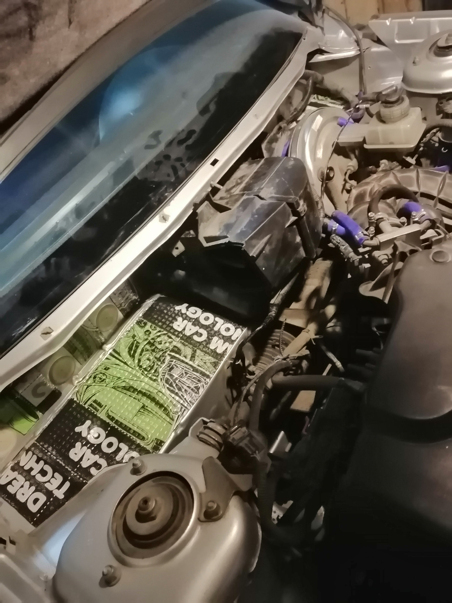 Установка печки, + виброизоляция — Lada Приора седан, 1,6 л, 2007 года ...