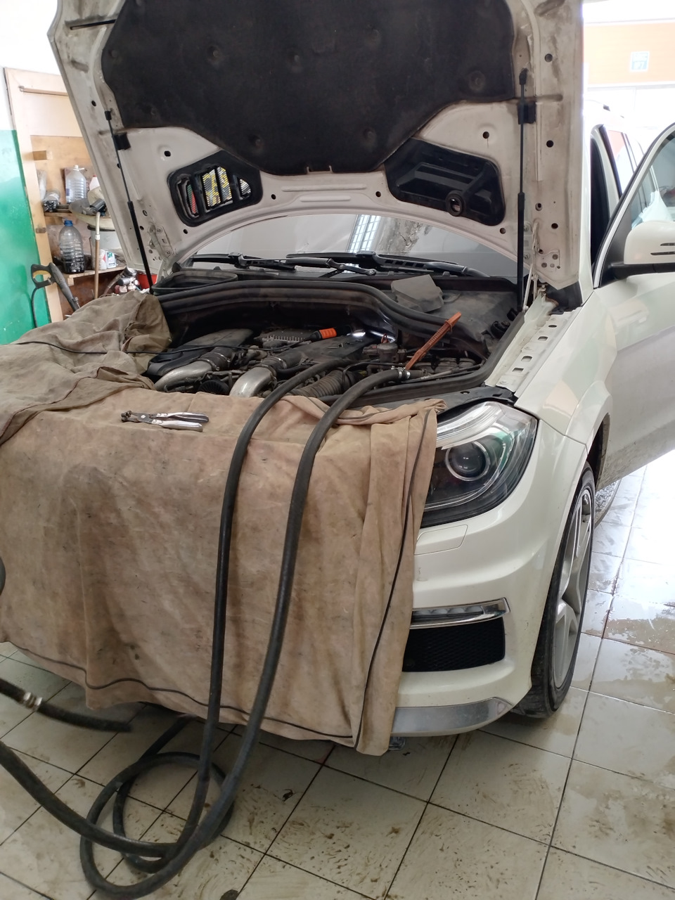 Промывка печки на Мерседесе GL — DRIVE2