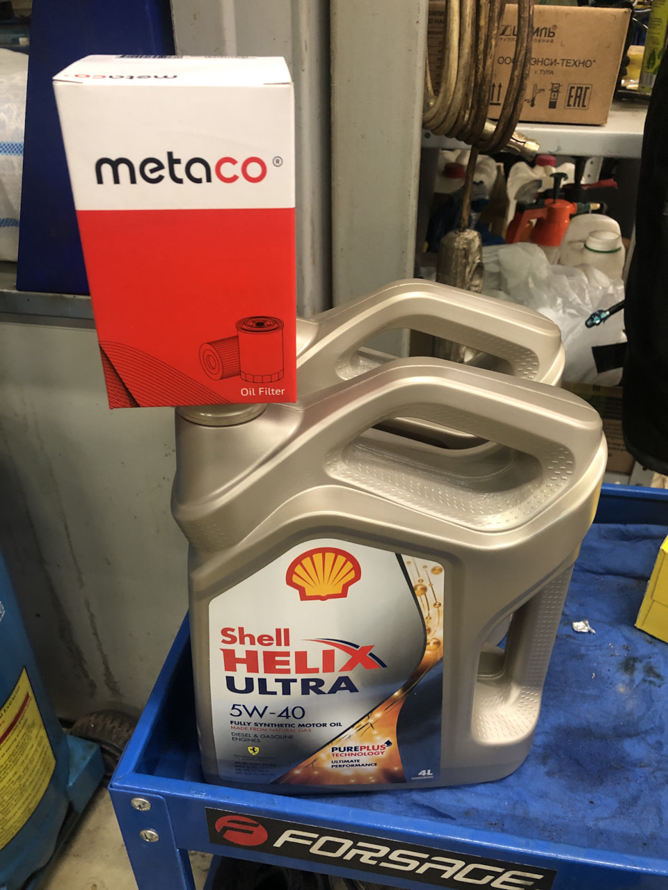 Shell замена