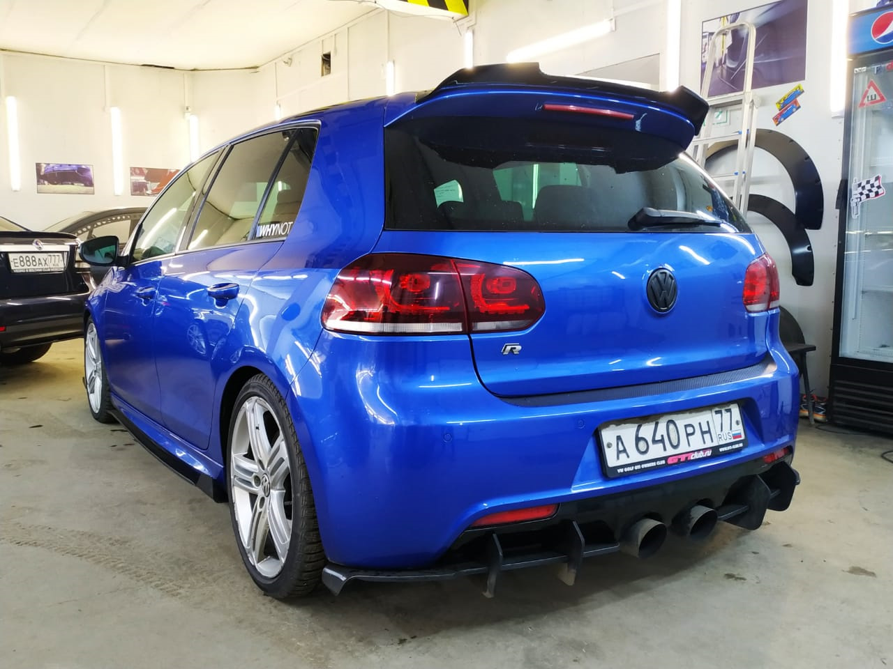 VW golf6 Wrap styling