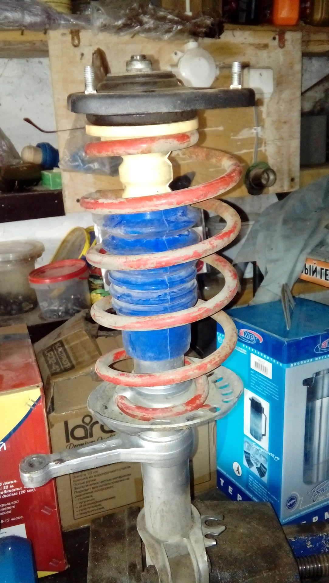 пружина передней стойки гранта