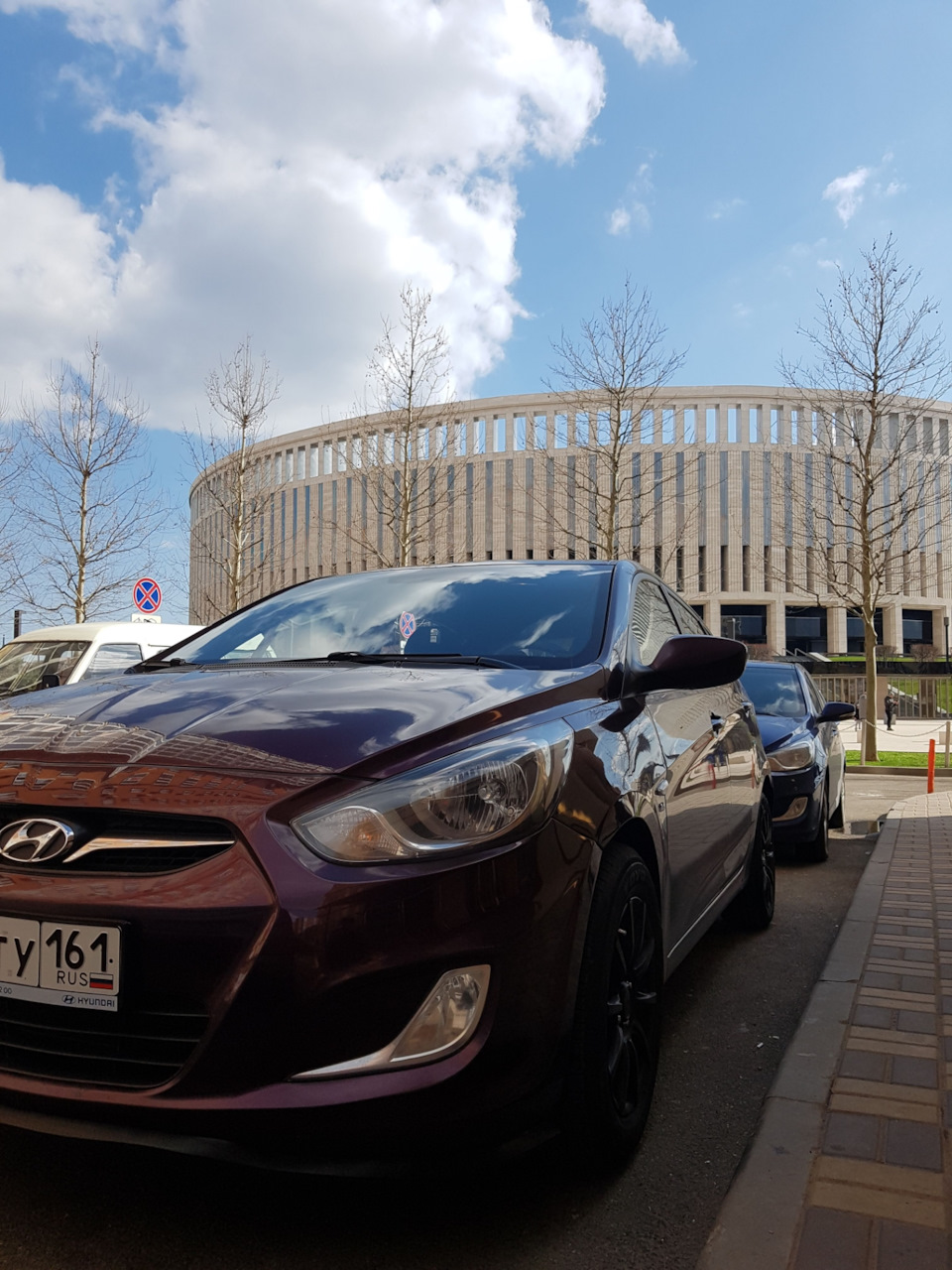 Кривые колёса — Hyundai Solaris, 1,6 л, 2012 года | колёсные диски | DRIVE2