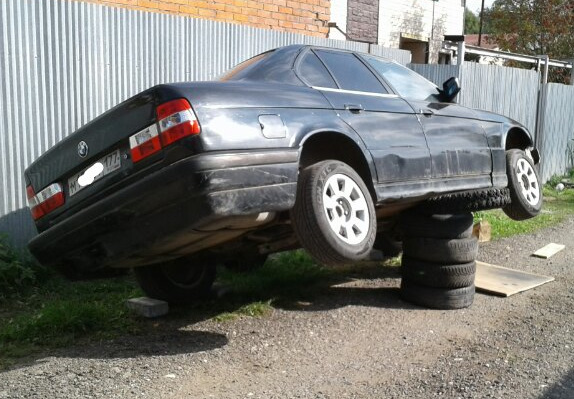 Bmw e34 свап 1jz