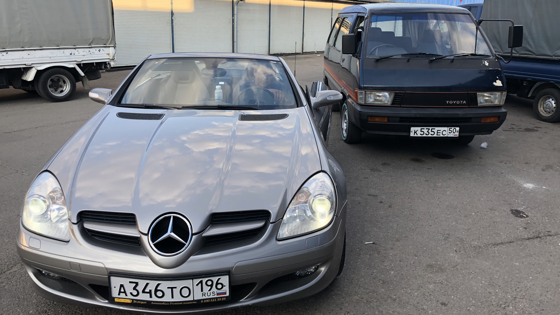 Mercedes-Benz SLK (R171) 1.8 бензиновый 2004 | Silver bullet на DRIVE2